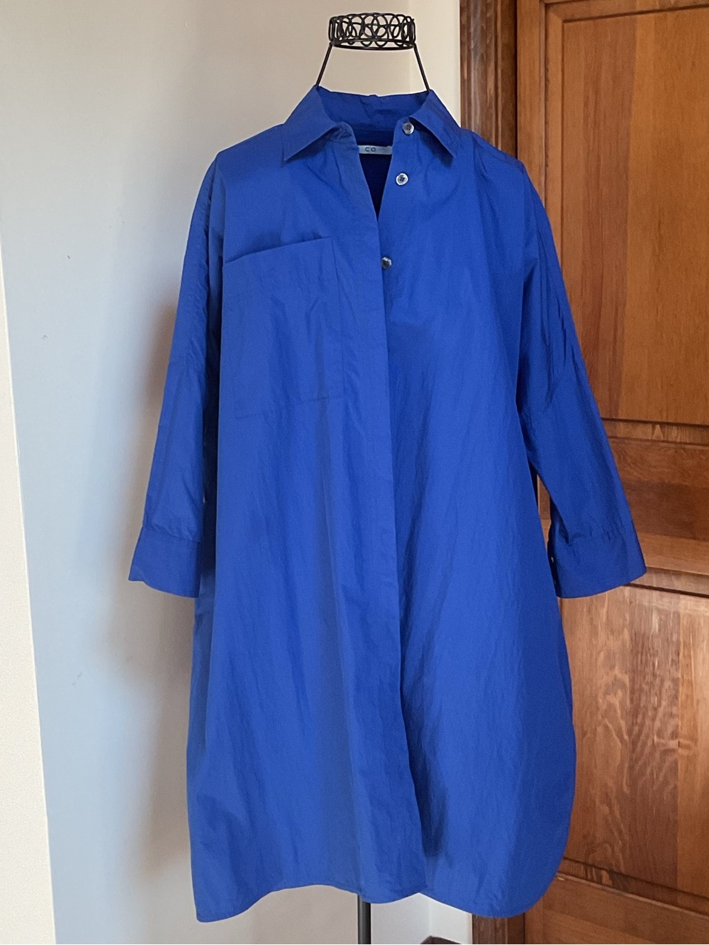 CO button Down shirt Tunic, size XS - Picture 6 of 11